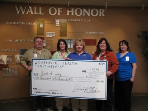St. Francis employees give generously to United Way of Richland-Wilkin